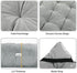 REDCAMP Extra Thick Folding Cot Pads for Sleeping, Soft Comfortable Velvet & Corduroy Camping Mattress Pad