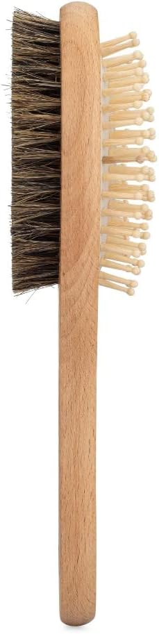 PAWFUME 2-in-1 Pet Brush - Dog & Cat Grooming Brush, Soft Brush for Long & Short Haired Pets