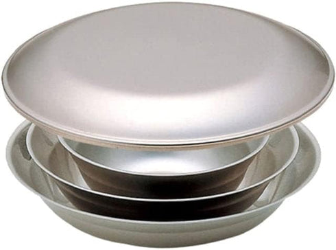 Snow Peak Tableware Set - Plate, Dish, 2 Bowls, Carry Bag
