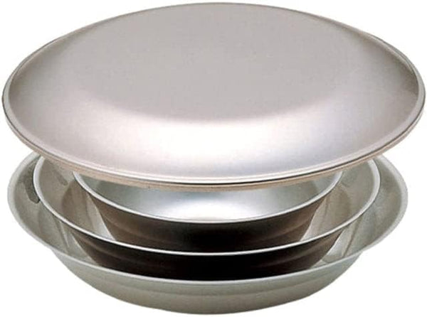 Snow Peak Tableware Set - Plate, Dish, 2 Bowls, Carry Bag