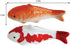 Toddmomy Ceramic Floating Fish - 2pcs Aquarium Goldfish Koi Fish - Floatable Fish Figurines - Realistic Fish Tank Fish- Tea Pet Decor - for Fairy Garden - Pond - Underwater