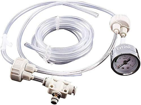 DIY CO2 Generator System Kit, White Professional Aquarium Plant CO2 System Kit, Pro Tube Valve Gauge Bottle