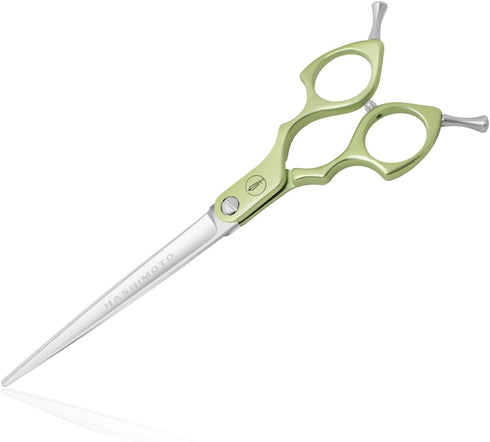 HASHIMOTO Dog Grooming Scissors, Straight Blade, Extremely Light Weight, Matte Surface, Designed for Professionals