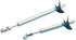 AmnPtr 4mm Fit for RC Boat Axle Drive Shaft + Three-Leaf Screw + Universal Joint + Bushing + Propeller Nut/Sleeve