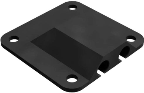Hydra Concepts Thru Hull Marine Grade Waterproof Clamshell Pass Thru Wire and Cable Gland Fitting Wiring Kit for Kayaks
