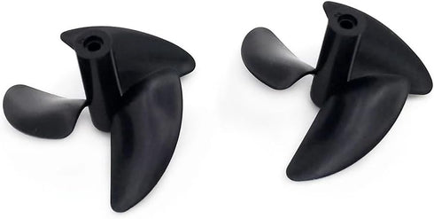 ToEjJeEn 42mm 2.3mm 3 Blades Left and Right Rc Boat Propellers for Rc Toy Fishing Boat DIY