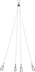 ZenWidea 4 Heavy Duty Marine Grade Stainless Steel Crab Pot Harness Arm Crab Trap Harness for Prawn Trap and Shrimp Pot