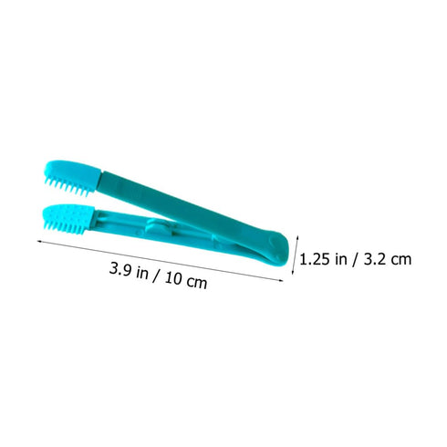 Didiseaon Cat Dog Tear Stain Remover Comb, 2Pcs Dog Eye Comb Brush Cat Grooming Comb Portable Kitten Hair Brush Tool for Small Pet Cat Dogs Puppy Kitten Removing Crust and Mucus
