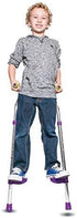 Original Walkaroo Wee Balance Walking Stilts Lite (Aluminum) for Indoor/Outdoor Play, Adjustable Height for Kids 4+