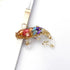 Opexicos 4Pcs Decorative Crystal Gravel Drop Glue Fish Shape Small Ornaments Gift Ornaments Fish Tank Aquarium Pool