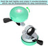 Greallthy Classic Bike Bell for Adults Kids, Loud Sound Bicycle Bell Accessories for Handlebars, Beach Cruiser Mountain