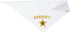 Costume Accessory Set Pet Dog Bandana: For Halloween Christmas Cosplay Role Play Party (Sheriff-White)