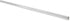Total Gym 29 In Weight Bar, Heavy Duty Olympic Exercise Barbell for Strength & Conditioning, Silver