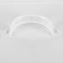 Uonlytech Metal Food Storage Bucket for Kitchen and Pet Supplies White Iron Airtight Dry Food Organizer for Laundry