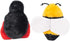 ZippyPaws 2 Squeaky and Crinkly Dog Toys - Bee and Ladybug