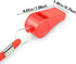 Fya Whistle, 8PCS Sports Whistles with Lanyard, Loud Crisp Sound Ideal for Referees, Coaches, and Officials