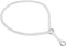 Show Slip Collar - Premium Flat Braided Nylon Dog Collar with Chrome Plated Hardware for Small to Large Dogs