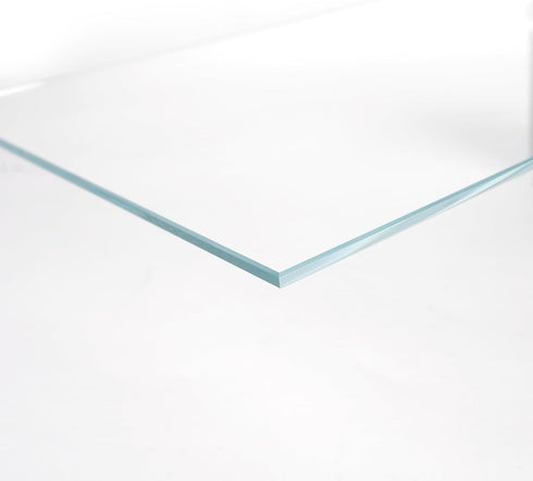 LANDEN 4mm Thick Clear Glass Aquarium Lid, 282 x 225mm (11.1x8.86 inches) with 4 Clips for Secure Placement