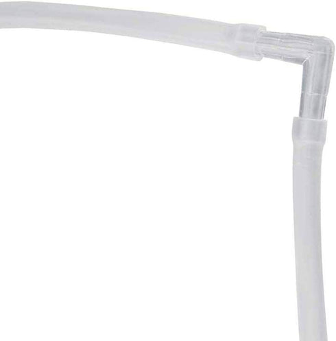 NGe 30 Pieces 4mm/3/16" OD Plastic Aquarium Air Line Tubing Connector Splitter for 4mm/3/16" ID Air Hose