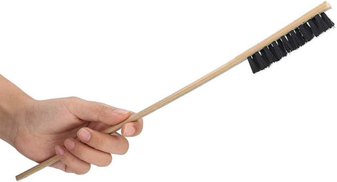 Long Handled Birdcage Brush, YOUTHINK 3Pcs Wooden Long Handle Bird Cleaning Brush for Parrots