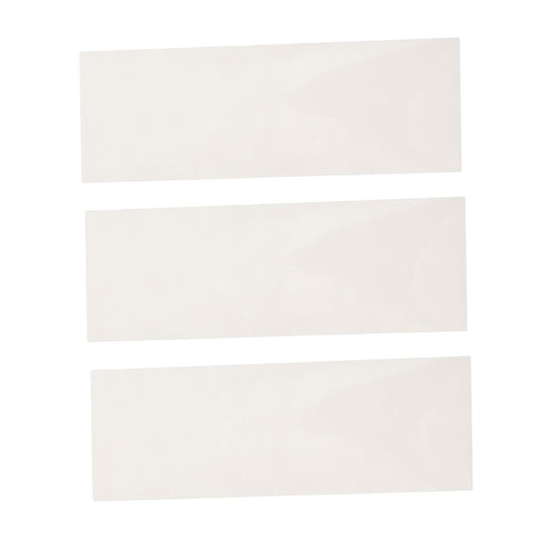 Toyvian 3 Sheets Professional Self Adhesive Grip Tape Pads for Fingerboards Transparent