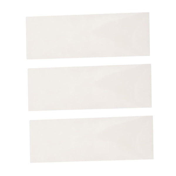 Toyvian 3 Sheets Professional Self Adhesive Grip Tape Pads for Fingerboards Transparent