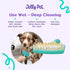 Deshedding Dog Bath Brush, Curry Brush for Short-Hair Dogs, Shampoo, Massage and Deshed, Use Wet or Dry, Professional