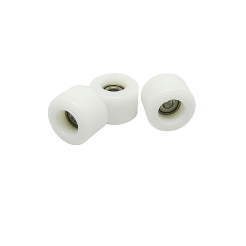 AELATNGS 1pcs 8mm PU6818-5 1.5x8x5 1.5 8 5 OD PU Coated Fingerboard Wheels with Bearing Finger Skateboard Pulley