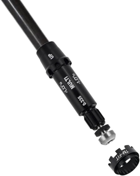 Golf Shaft All Fit Adapter Sleeve with 10pcs Rings for Titleist/Taylormade/Callaway/Ping/Cobra/Mizuno