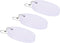 PATIKIL Floating Keychains Marine Sailing Oval Key Chain Buoyant Keyrings for Outdoor Sports Boating