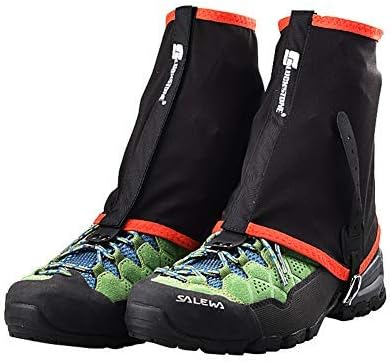 Hiking Short Gaiters Waterproof Leg Gaiter Low Ankle Protection Anti-Tear Shoes Covers for Outdoor Climbing Walking Running