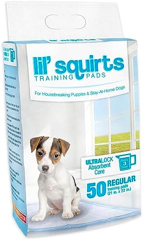 Ruffin' It Lil' Squirts Puppy Training Pads, 50 Pk