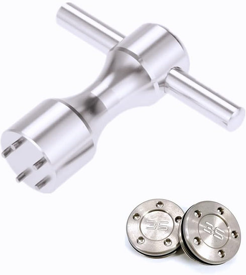 Golf Putter Weights for Scotty Cameron, 2pcs 5g/10g/15g/20g/25g/30g/35g/40g/45g with Wrench Kit