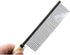 Dog & Cat Grooming Combs for Long Haired Pets - Stainless Steel Pin Teeth Brush with Wooden Handle, Removes Matted Fur