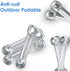 WOTOW Bike Repair Tool Kit, 10 in 1 Heavy Duty Reinforced Metal Bicycle Spanner for Cycling