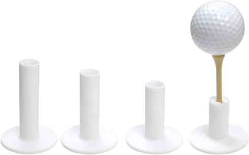 Scott Edward Golf Practice Tees, 3/4/6 Pcs Magnet Tee Rubber Tee for Indoor and Outdoor Practice
