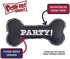 Huxley & Kent Puggles Can (Large) - Power Plush Dog Toy with Squeaker, Fun and Durable Dog Gift