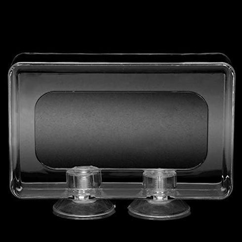 2PCS Acrylic Floating Fish Feeding Ring for Betta, Goldfish, Fish Feeding Ring for Aquarium Fish (L)