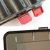 OriGlam Fishing Lure Tackle Box, Double Sided 10 Compartments Waterproof Organizer Case for Fishing