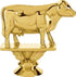 9.5" Personalized Cow Trophy, Dairy Cow Trophy Award, Customize Now Prime