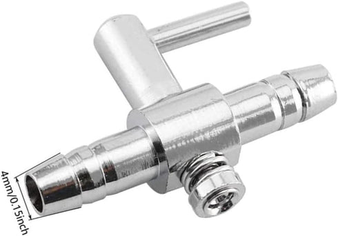 Aquarium Fish Tank Air Flow Control Lever Pump Single Way Valve, 18Pcs
