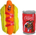 TUFFY - World's Tuffest Soft Dog Toy - Funny Food- 2-in-1 Toy