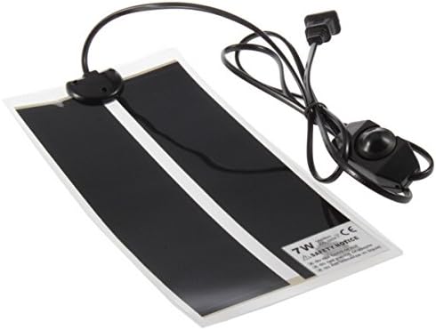 Giveme5 Upgrade US Plug 110V Reptile Heating Pad with Temperature Controller, 7W 5.9x11 Heat Mat