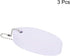 PATIKIL Floating Keychains Marine Sailing Oval Key Chain Buoyant Keyrings for Outdoor Sports Boating