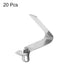 HARFINGTON 20pcs Single Button Kayak Paddle Snap Spring Clip, 20mm x 3.8mm for Camping