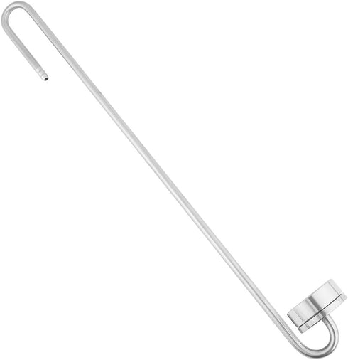 TOPINCN CO2 Diffuser, Stainless Steel CO2 Atomizer Bubble Counter for Aquarium Plants Water Grass (35cm).