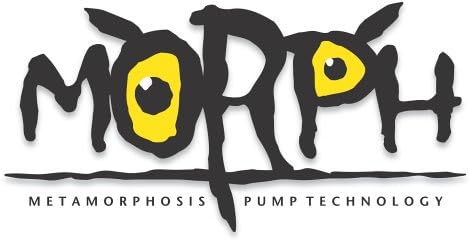 Topeak Mountain Morph Bike Pump - Silver/Black, 35 x 5.8 x 3 cm