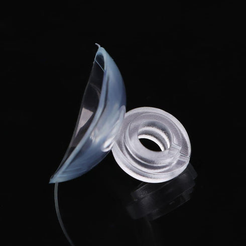 Transparent Aquarium Suction Cup Holders - 10 Pack for Fish Tank Tubing, Pumps, and Filters
