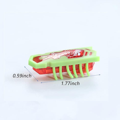 fatdaa Exercise2pcs Cat Toys Teaser InteractiveMini Electronic Robot Beetle Funny cat Toy, Cat Bug Educational Toy