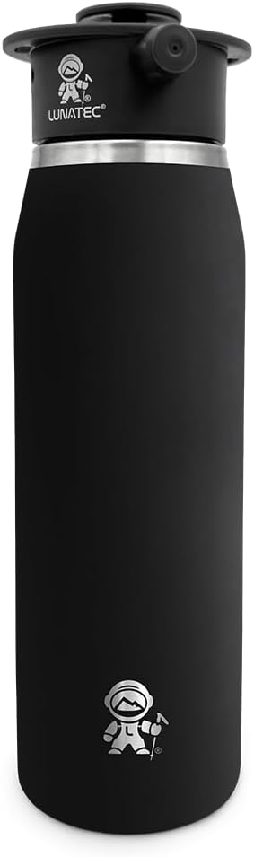 Lunatec Insulated Hydration Spray Water Bottle, Personal Mister, Camp Shower, and Sport Bottle in One
